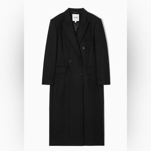 COS OVERSIZED DOUBLE-BREASTED WOOL COAT